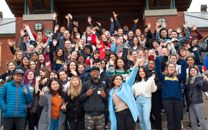 At the end of April many of the over 400 students, who will go abroad, gathered for a Pre-departure Orientation  led by the International Office. 